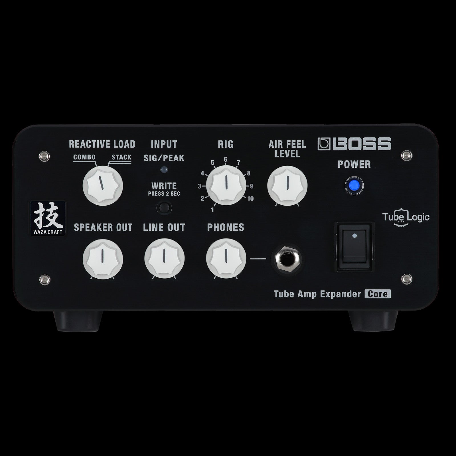 Boss Waza Tube Amp Expander Core Reactive Load Box for Guitar Amplifiers - Perfect for Home Studios & Live Performances
