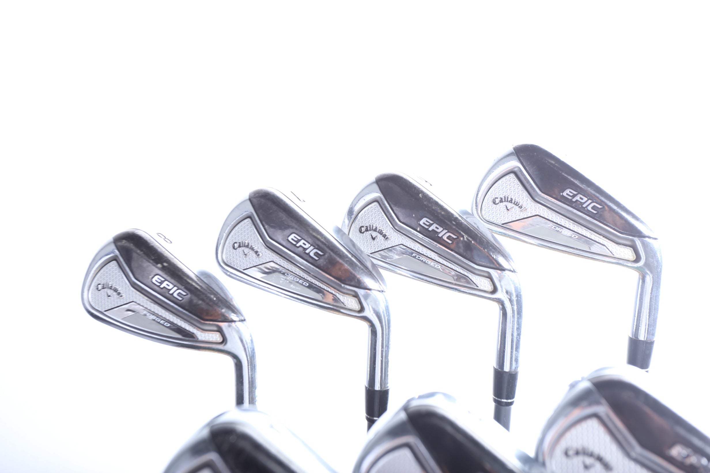 Used Callaway Epic Forged Iron Set - Right Handed 5-AW Regular Flex Golf Clubs for Men | Premium Forged Irons for Improved Accuracy & Distance | Perfect for Golf Course Play & Driving Range Practice