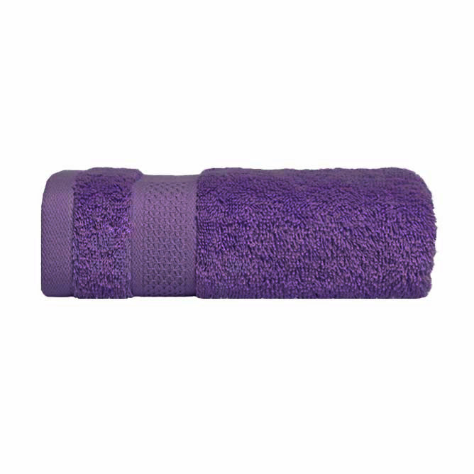 Premium 100% Combed Cotton Bath Towels - Soft & Absorbent Purple Bath Sheets for Spa, Beach & Luxury Bathroom Decor