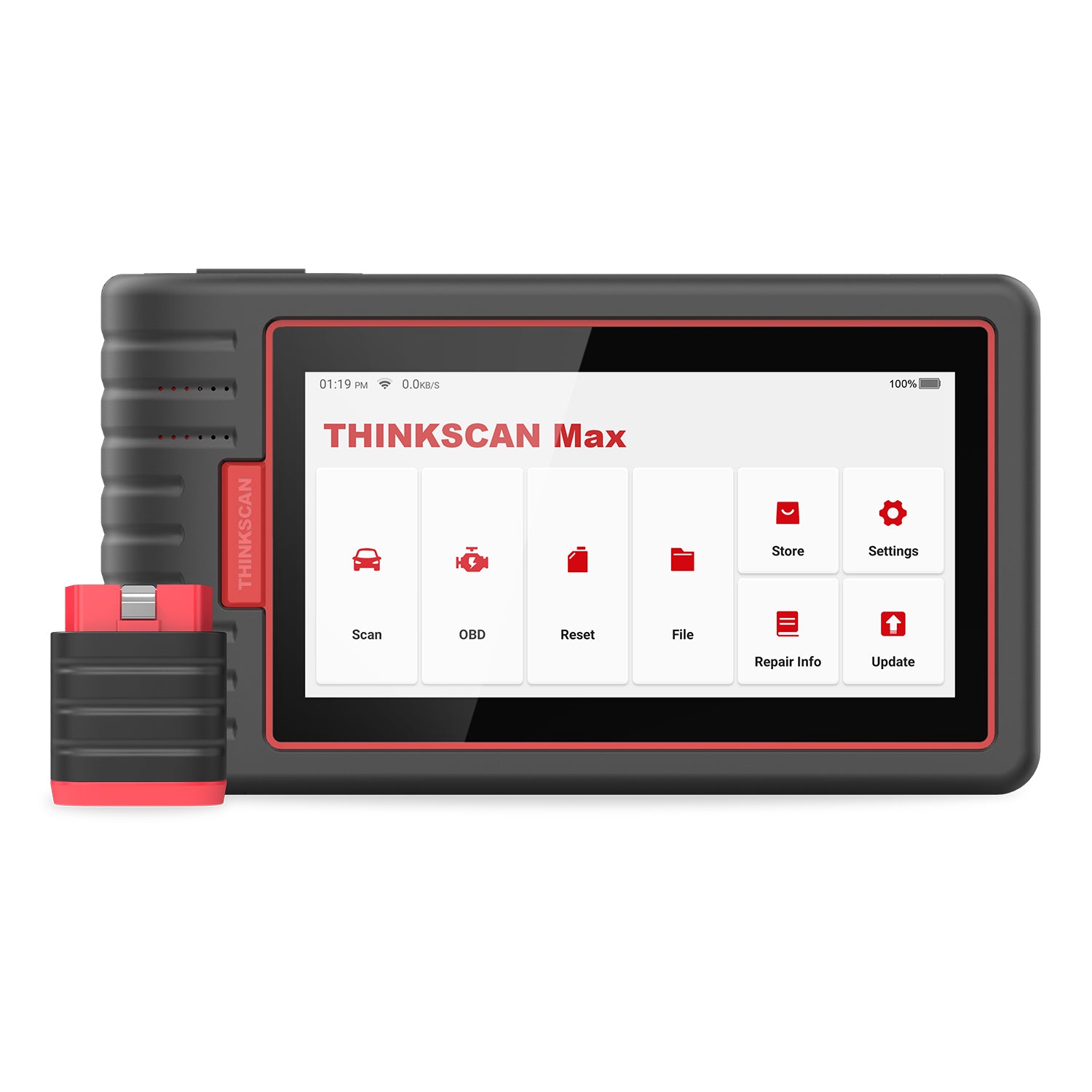 ThinkScan MAX OBD2 Scanner - Full System Car Diagnostic Tool for All Vehicles with 28 Maintenance Functions | 30% OFF | Perfect for DIY Auto Repairs & Professional Mechanics
