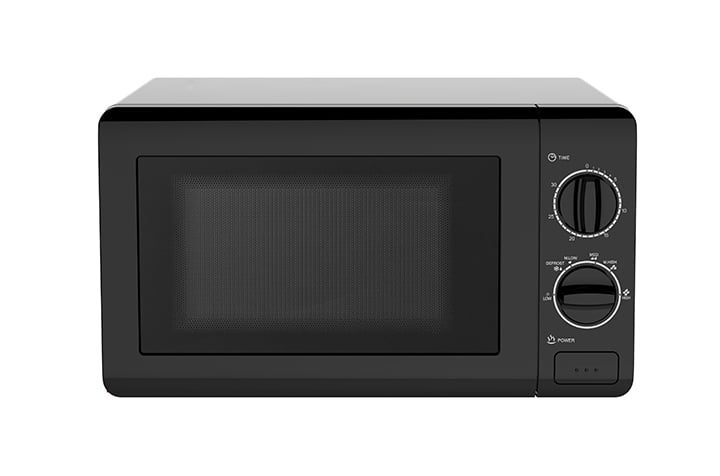 Avanti MM07V1B 0.7 Cu Ft Compact Manual Microwave Oven in Black - Perfect for Dorms, Offices & Small Kitchens