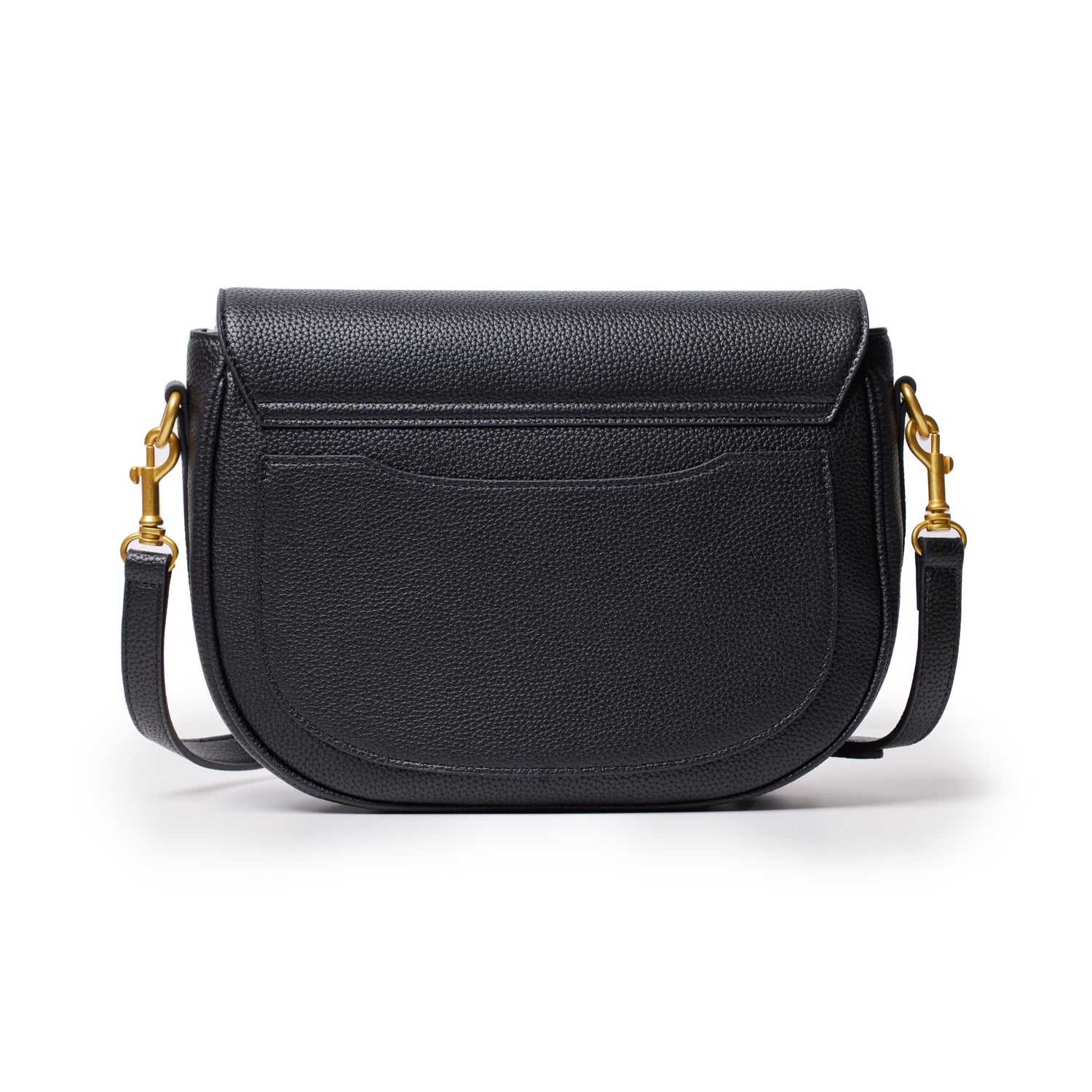 Large Pebble Shoulder Bag for Women - Stylish Black Crossbody Purse for Everyday Use, Work, and Travel