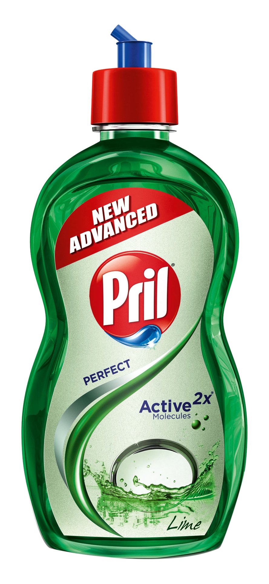 Pril Dish Washing Liquid - 225ml Lime Scent (Pack of 3) | Gentle on Hands, Tough on Grease | Perfect for Daily Dishwashing, Kitchen Cleaning & Stain Removal