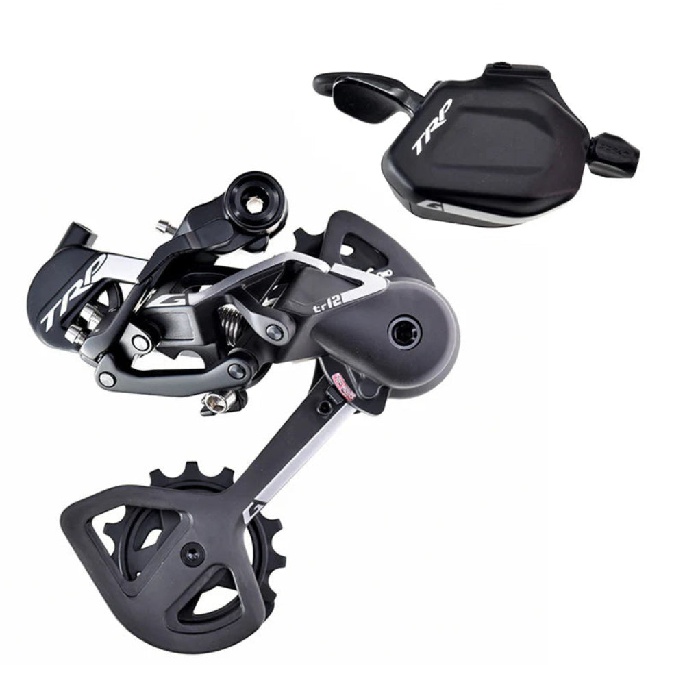 TRP TR12 Derailleur & Shifter Set - High Performance Bike Gear for Mountain & Road Biking - Perfect for Trail Riding & Cycling Adventures