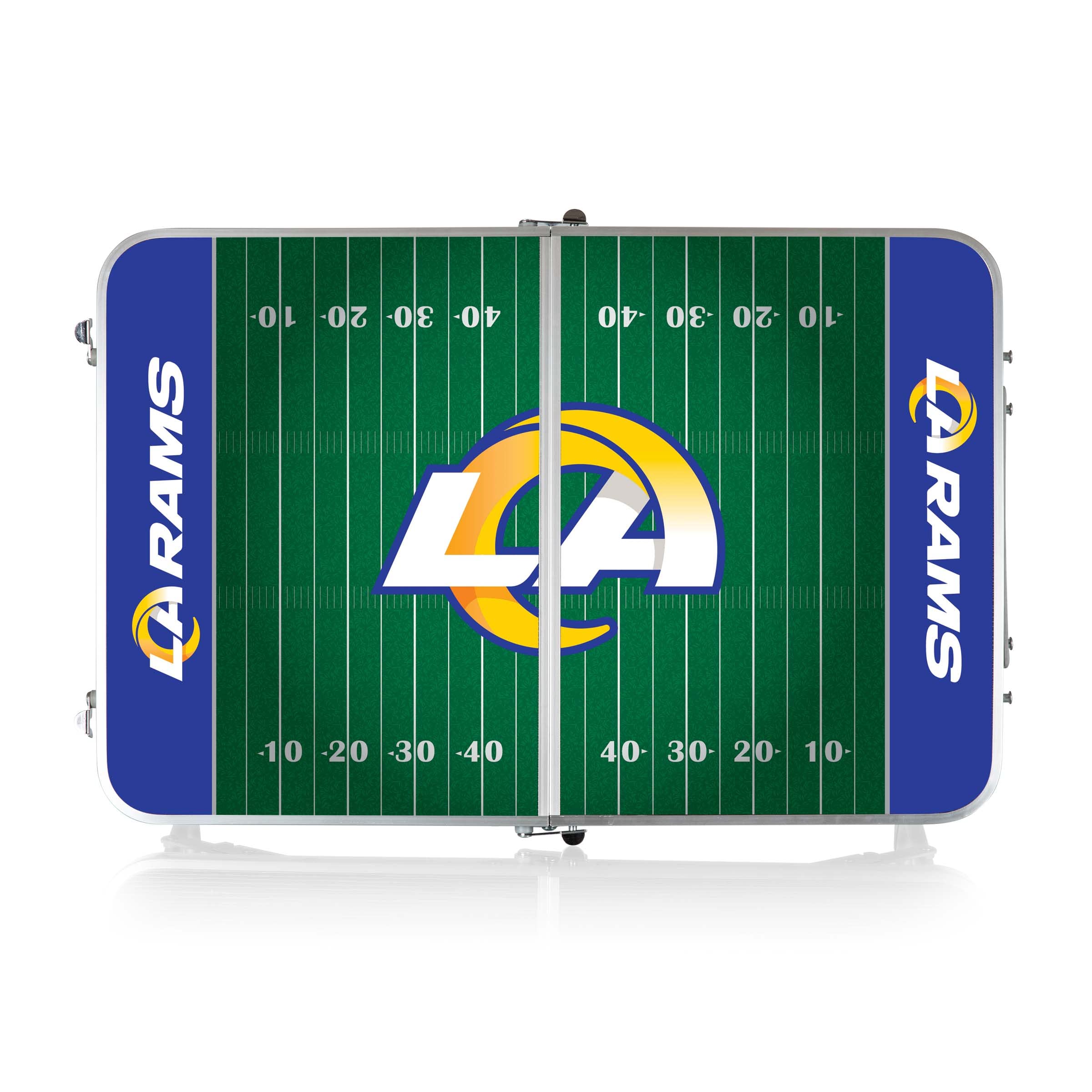 PICNIC TIME NFL Concert Mini Portable Folding Table - Small Lightweight Picnic Table for Outdoor Games, Tailgating, Camping & Beach Parties