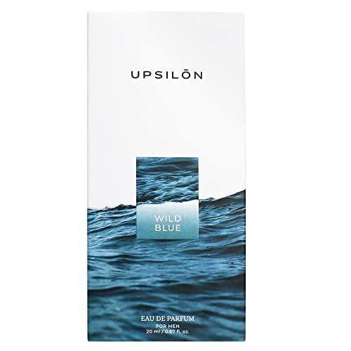 DK Wild Blue Aqua Perfume for Men - 20ml Eau De Parfum | Long-Lasting Fresh & Powerful Cologne | Luxury Scented Spray | Travel-Friendly Fragrance | Perfect for Daily Wear, Office & Special Occasions