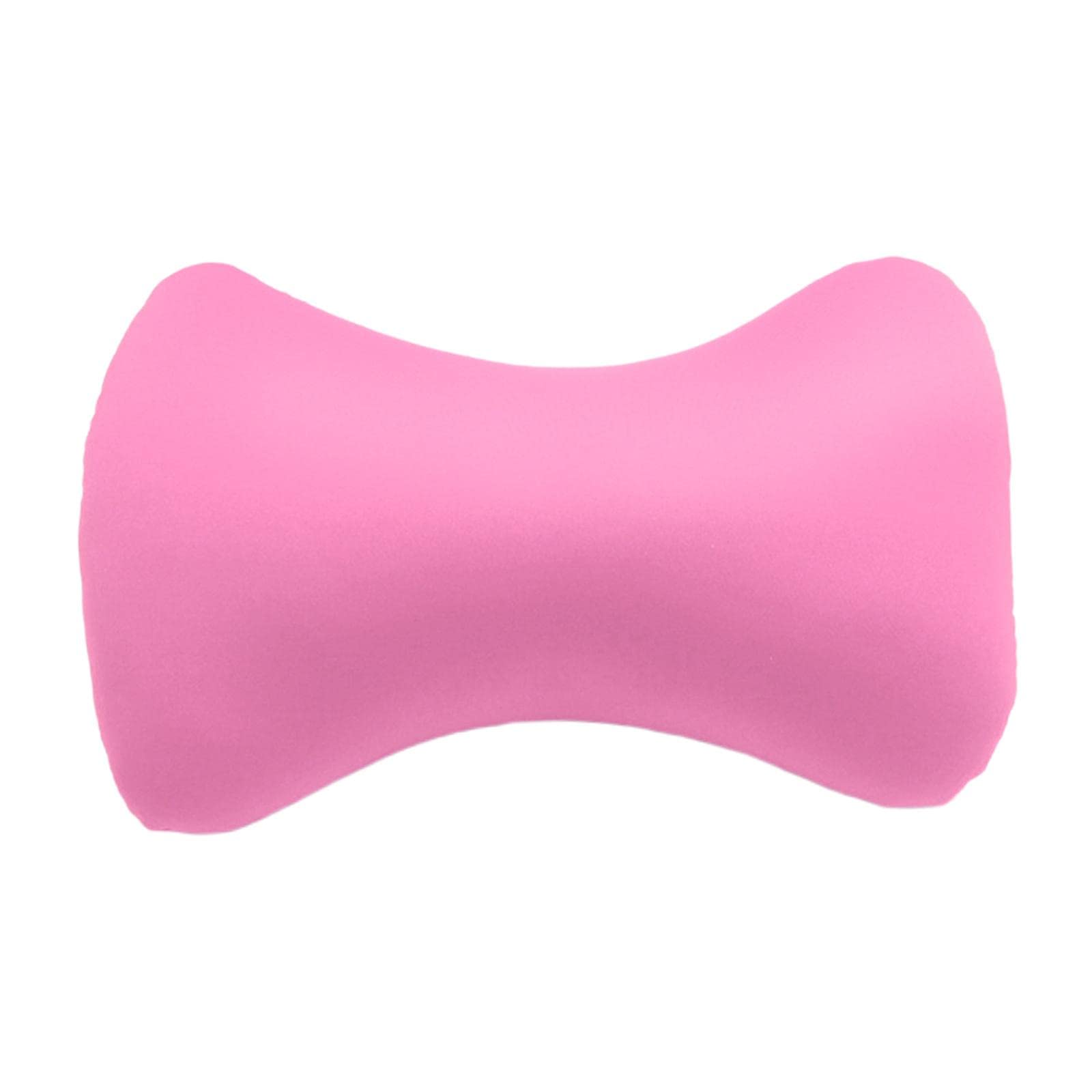 **Premium Microbead Bolster Pillow with Removable Washable Cover - Ergonomic Support for Head, Neck, Back & Legs - Spine Alignment & Pain Relief - Soft Pink | Perfect for Travel, Yoga, Meditation & Home Relaxation**