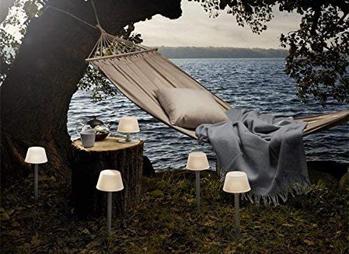Eva Solo SunLight Solar Powered Garden Lamp with Frosted Glass Shade - Perfect for Outdoor Patio, Backyard, and Garden Decor Lighting