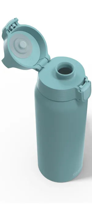 SIGG Shield Therm One 1.0L Insulated Water Bottle - Morning Blue | Leak-Proof & Temperature Control | Perfect for Hiking, Gym & Outdoor Activities