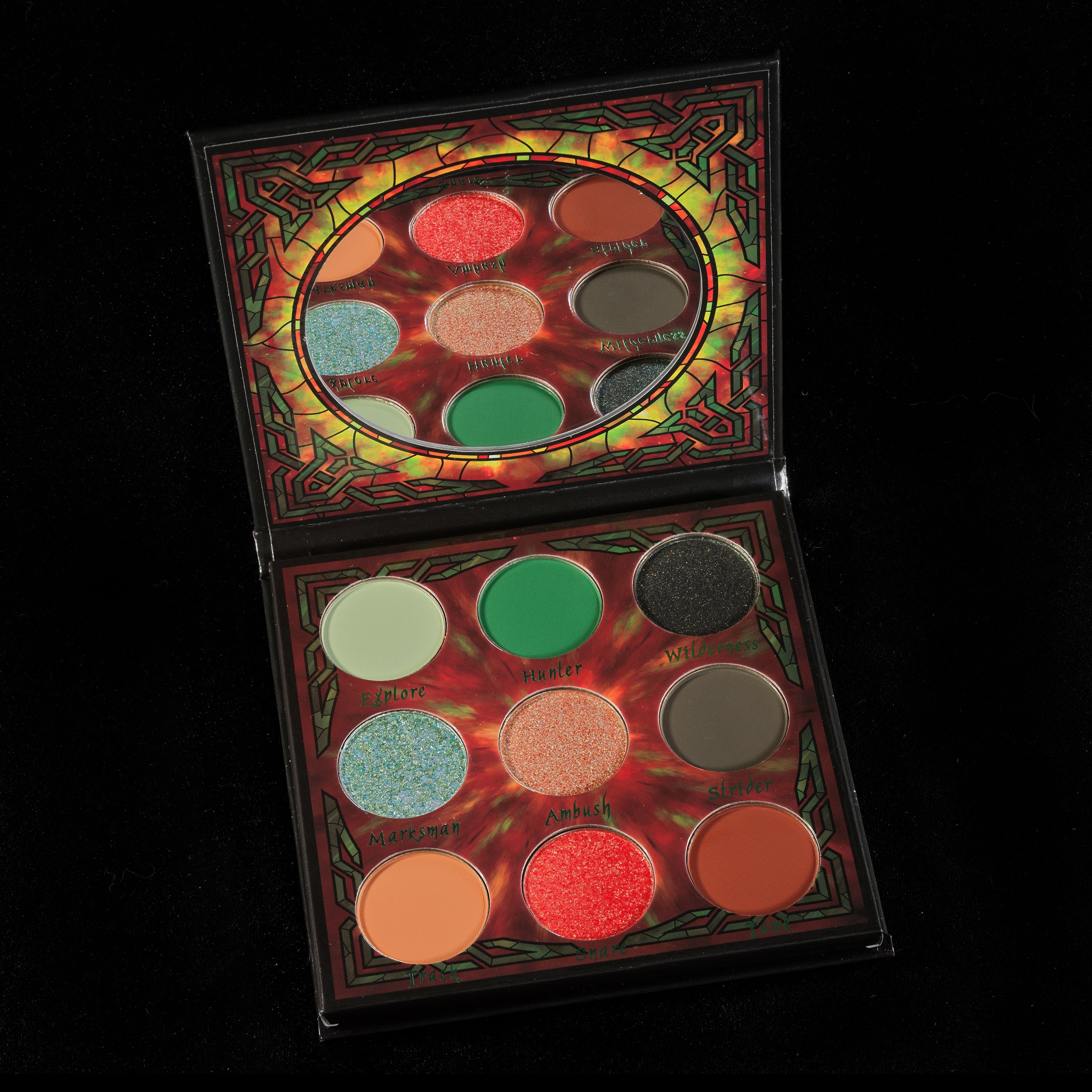 Ranger Eyeshadow Palette - 12 Highly Pigmented Matte & Shimmer Shades for Professional Makeup | Perfect for Day to Night Looks, Bridal & Party Makeup