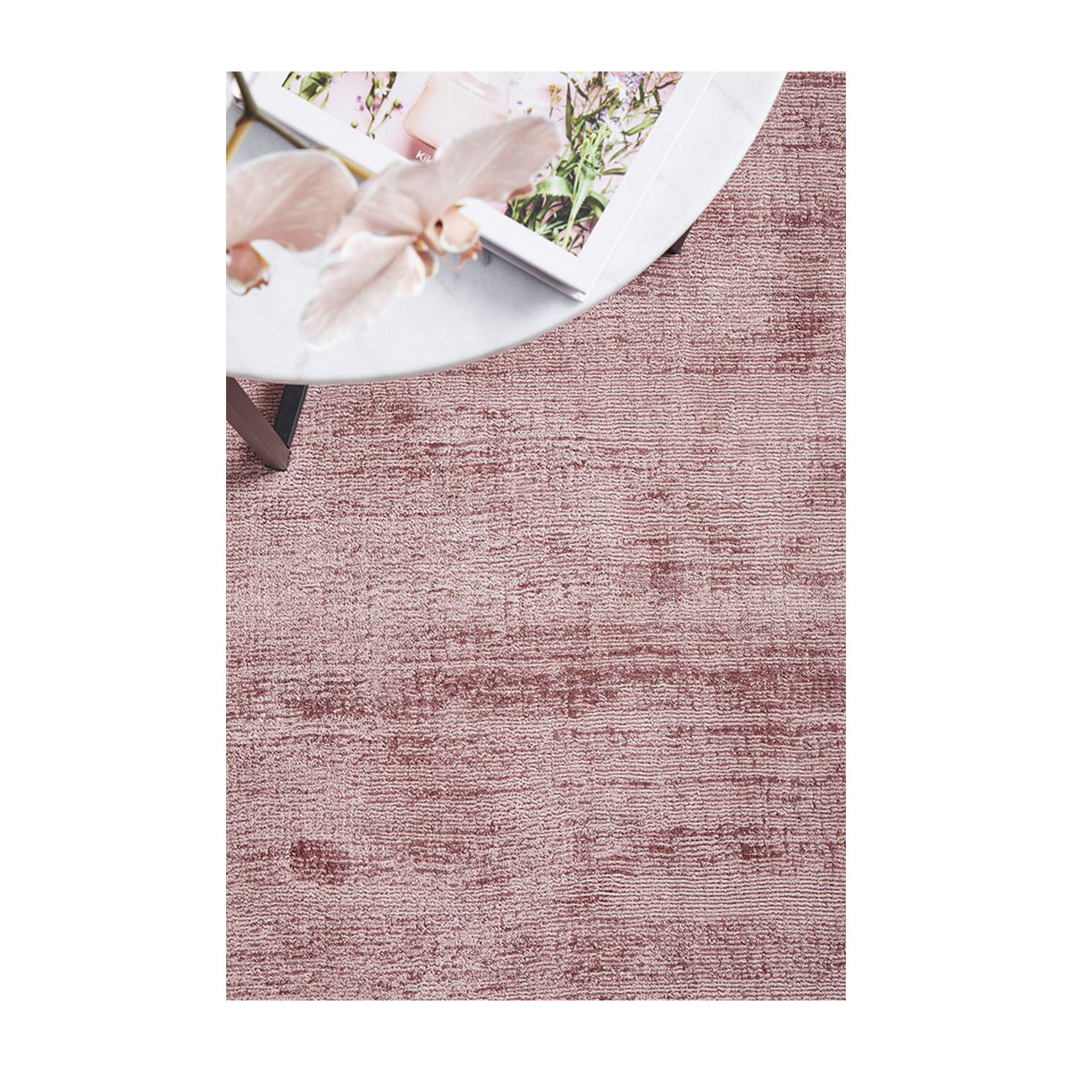 Bliss Rug (Blush) - Soft Plush Area Rug for Living Room, Bedroom & Nursery - Premium Comfort & Style for Home Decor