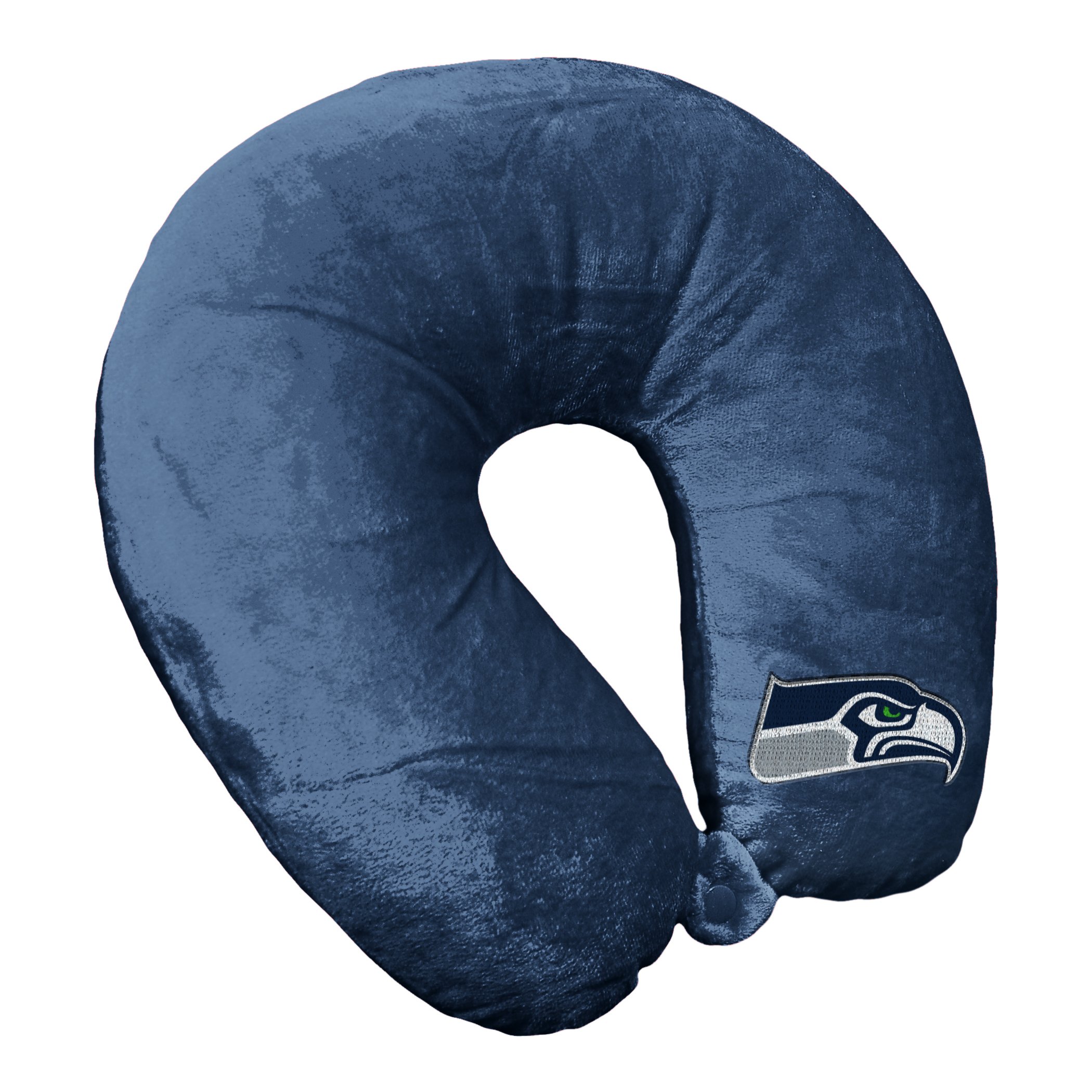 Officially Licensed NFL Travel Neck Pillow - Soft Support for Airplane, Car & Home Use - Multi Color One Size for Men & Women - Perfect Gift for Football Fans