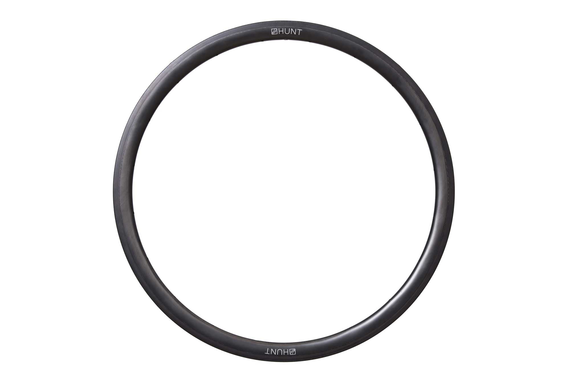 HUNT 36 Carbon Wide Aero V2 Rim - Lightweight Front Bike Wheel for Road & Mountain Biking | High-Performance Cycling Upgrade for Speed & Durability