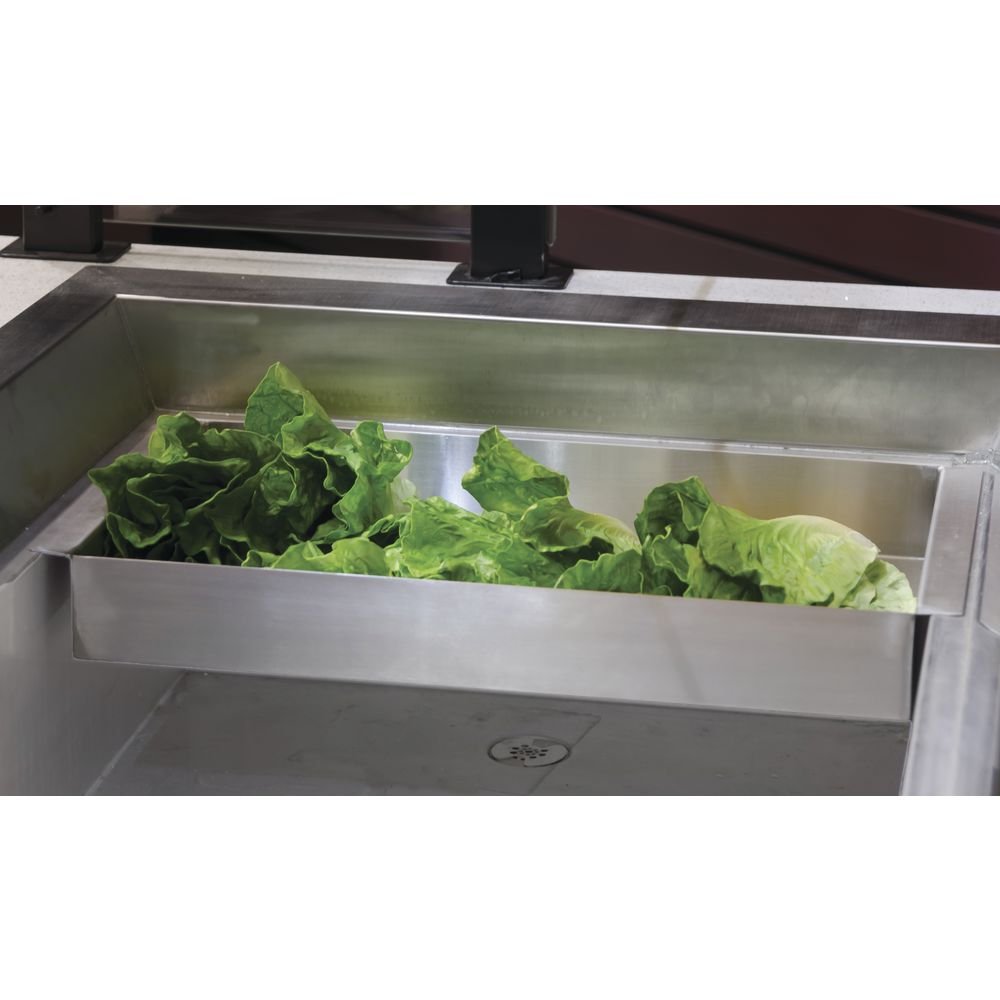 Stainless Steel Full-Size Hot Food Bar Pan with Lip - 19