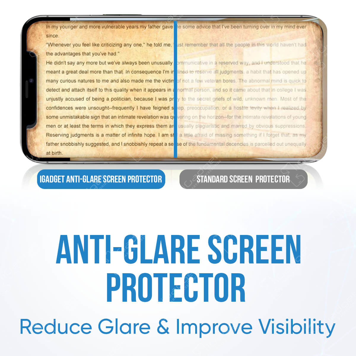 iPhone 14 Pro Max Screen Protector - Anti-Glare & Case Friendly Tempered Glass Shield - Perfect for Work, Travel & Everyday Protection