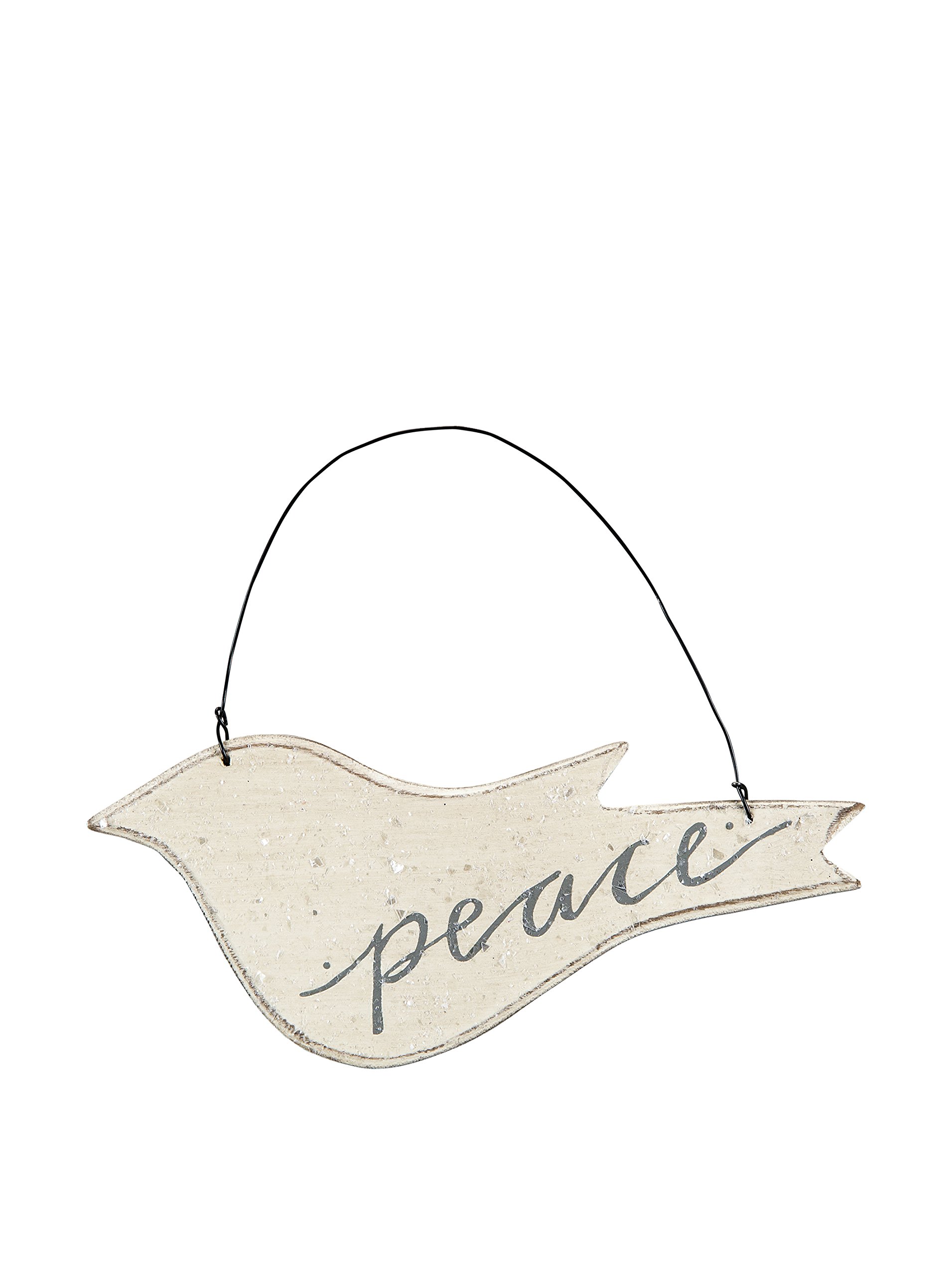 Handmade Wooden Peace Dove Ornament - Symbol of Love & Harmony - Perfect for Home Decor, Gifts & Wedding Favors