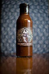 Old Grumpy Marks Hot BBQ Sauce - Old Crow's Revenge - 5oz Spicy & Tangy Sauce for Grilling, Wings & Burgers - Perfect for BBQ, Tailgating & Game Day Parties