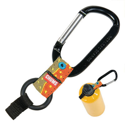 Fish Skin Orange Clip Bottle Holder - Water Bottle Clip for Bags, Hiking, Gym, Cycling & Outdoor Activities
