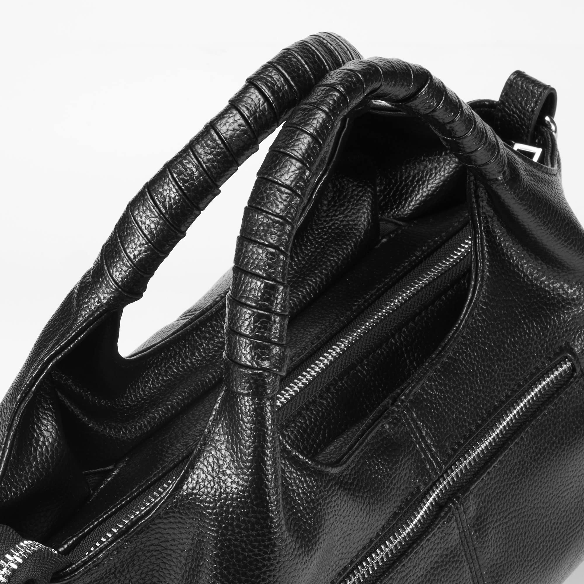 Top Handle Satchel - Genuine Leather Purses & Handbags for Women | Hobo Crossbody Bags | Premium Leather Handbags | Perfect for Work, Travel & Everyday Use