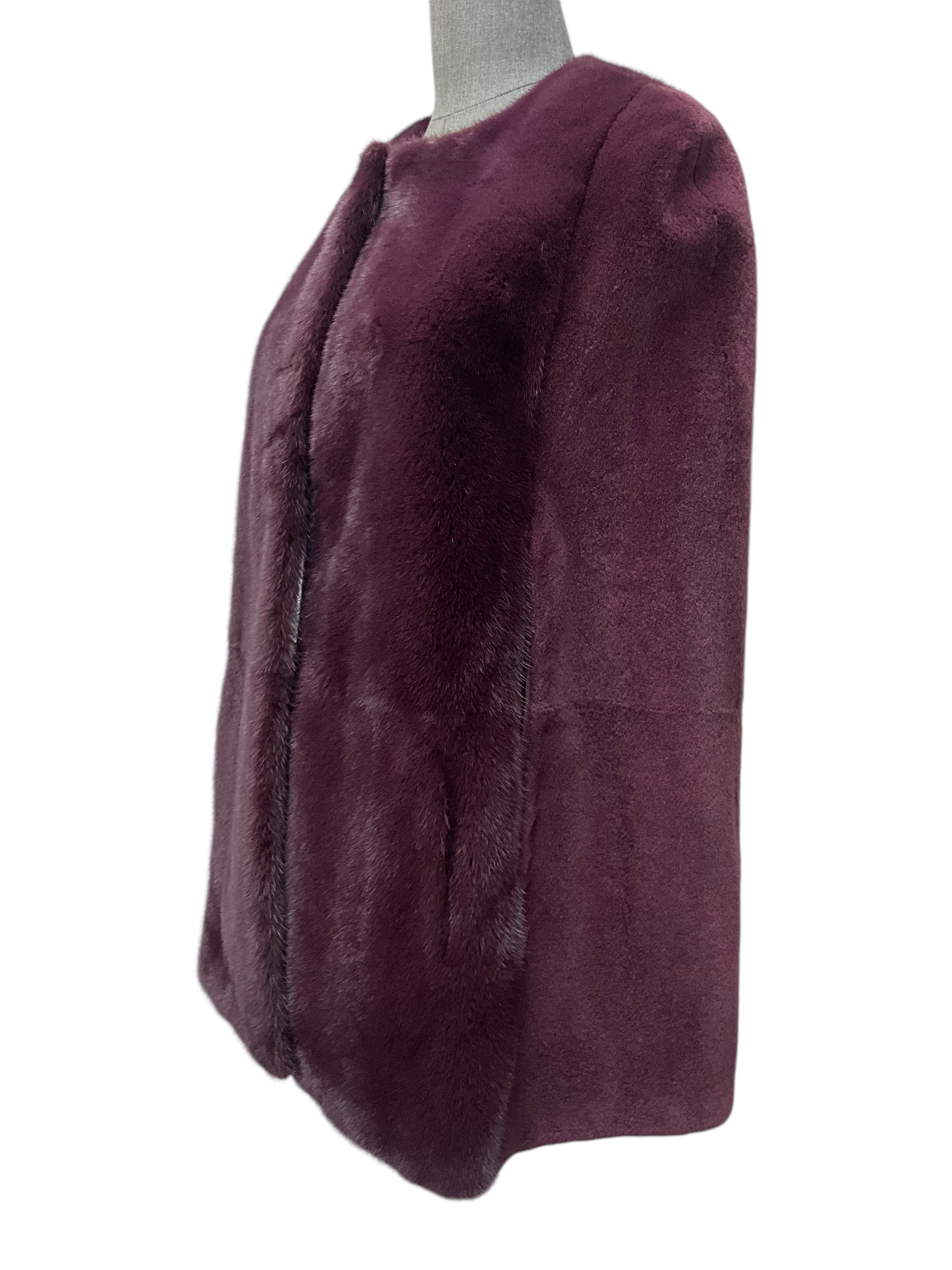 LORO PIANA Luxury Mink Fur Cape - One Size Fits All - Elegant Winter Outerwear for Women | Perfect for Parties, Weddings & Formal Events