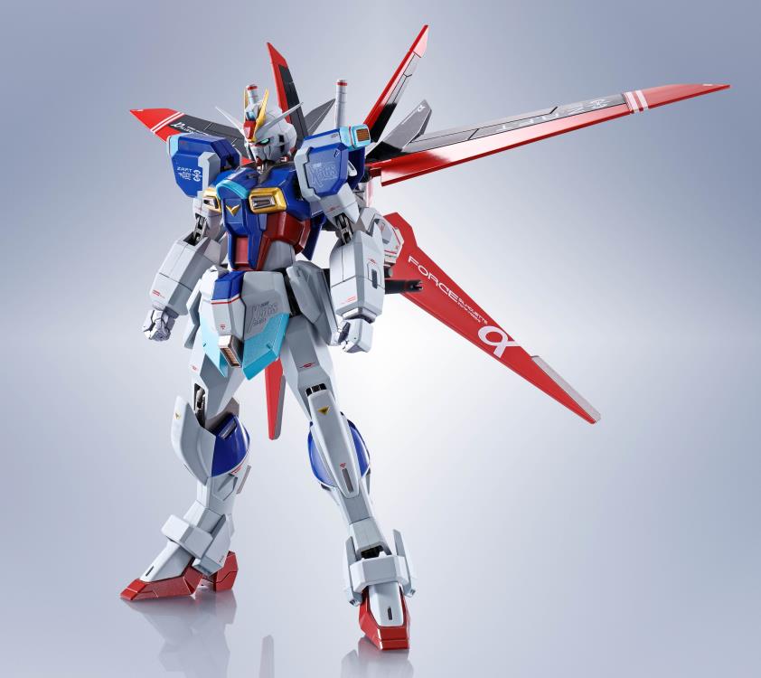 Bandai Metal Robot Spirits Gundam Seed Destiny Force Impulse Gundam Action Figure - Premium Collectible Model Kit for Anime Fans & Gundam Enthusiasts - Perfect for Display, Photography, and Role-Playing Battles