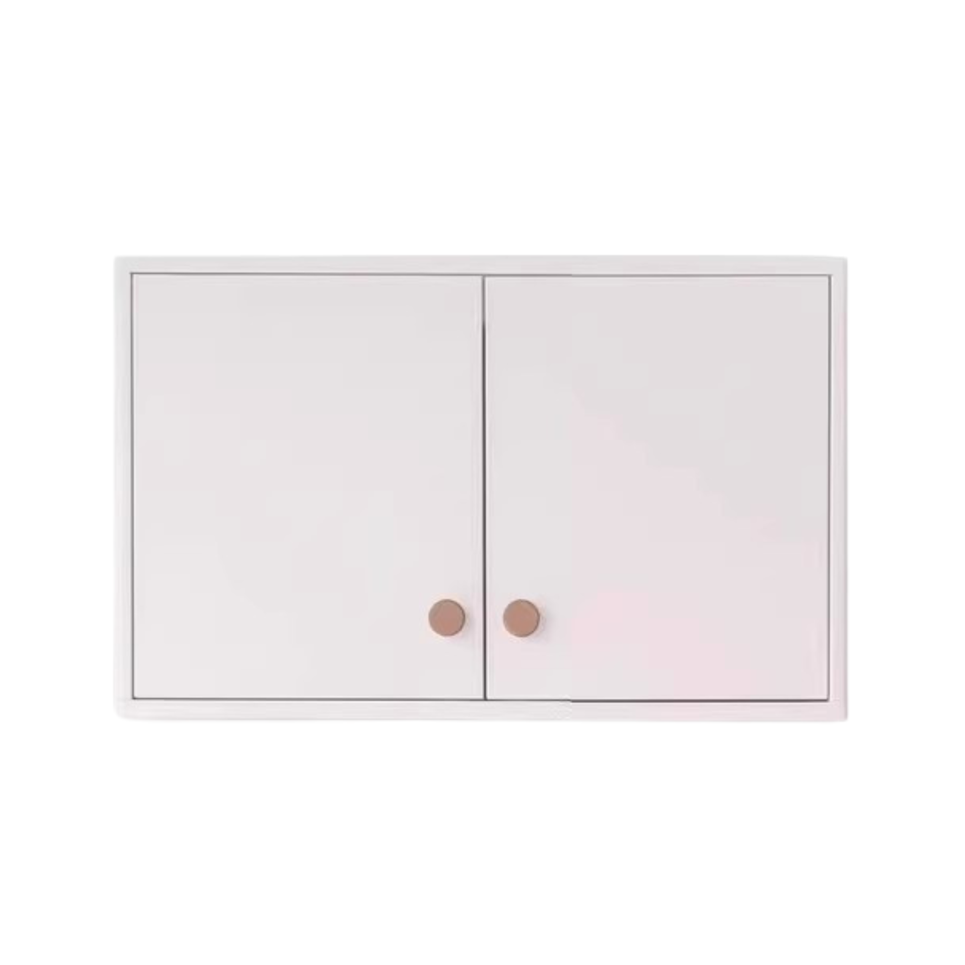 Pine Solid Wood Wardrobe - Cream Style Modern Closet for Bedroom, Living Room & Office Storage