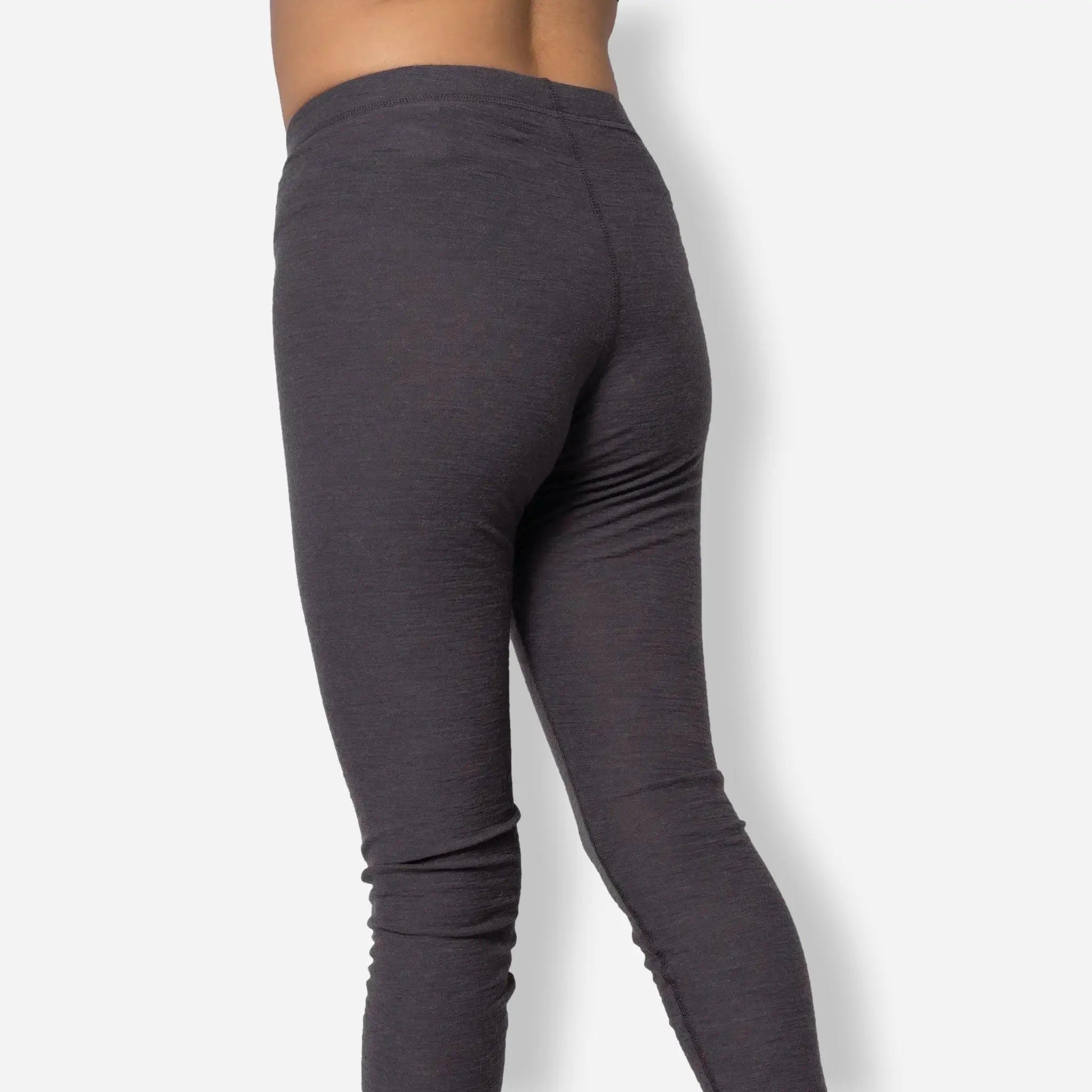 Ultralight Women's Alpaca Wool Leggings - 160 GSM Thermal Base Layer for Hiking, Yoga & Winter Comfort