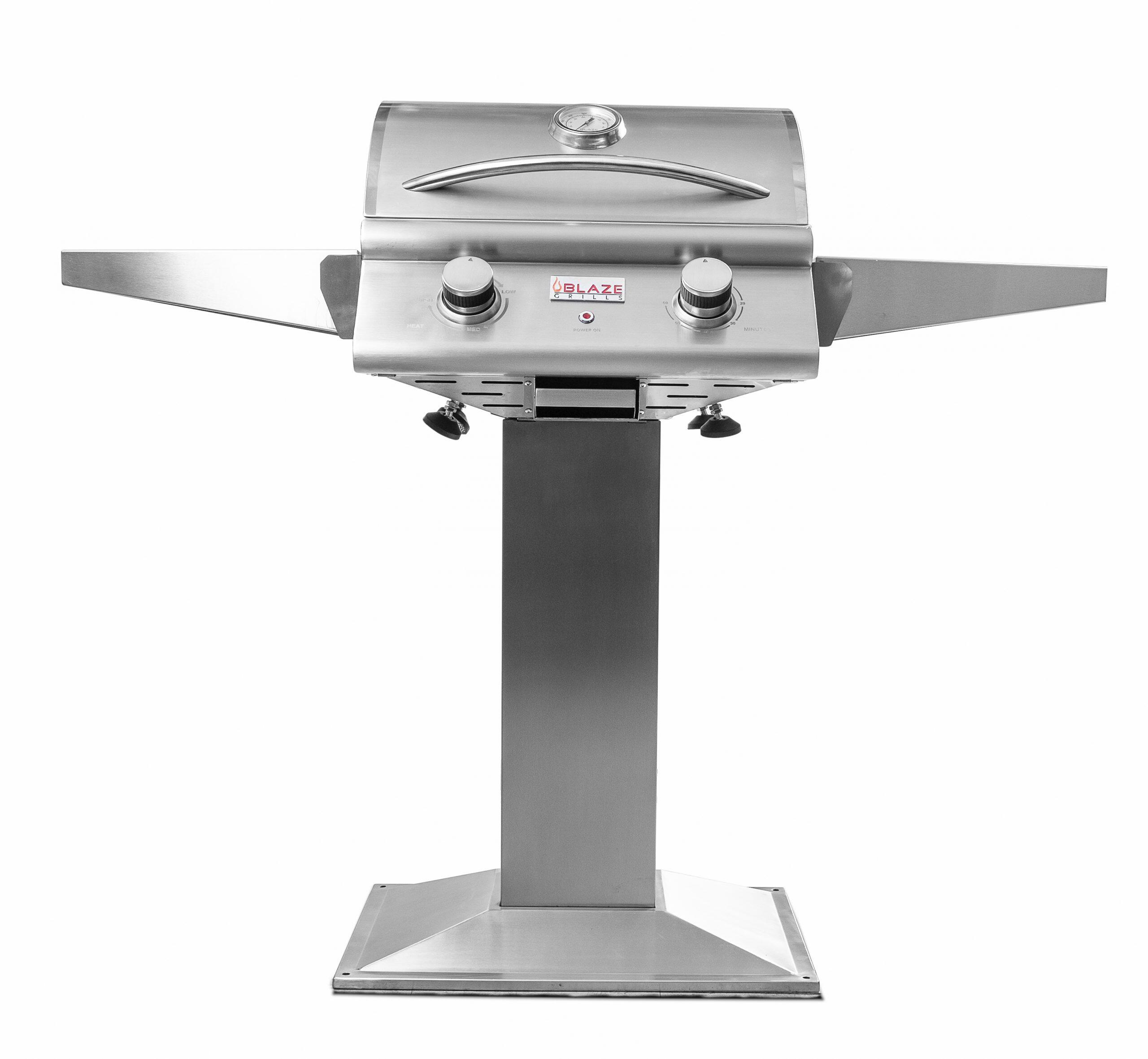 Blaze BLZELEC21 Electric Grill - Stainless Steel Outdoor BBQ Grill for Patio, Backyard & Camping - Perfect for Grilling Burgers, Steaks & Vegetables