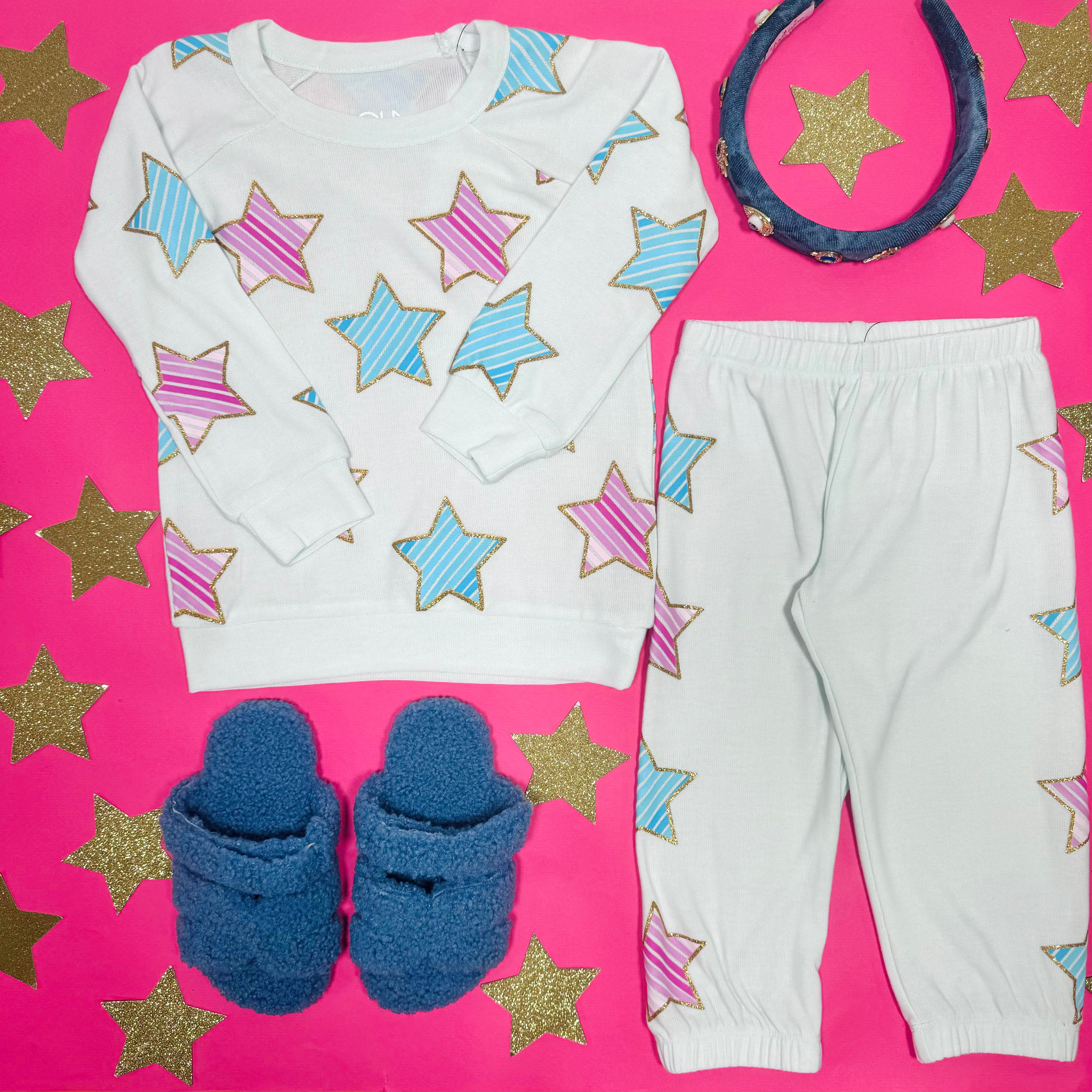 STAR PARTY SWEATSHIRT | Trendy Graphic Hoodie for Women & Men | Perfect for Casual Wear, Street Style & Night Outfits