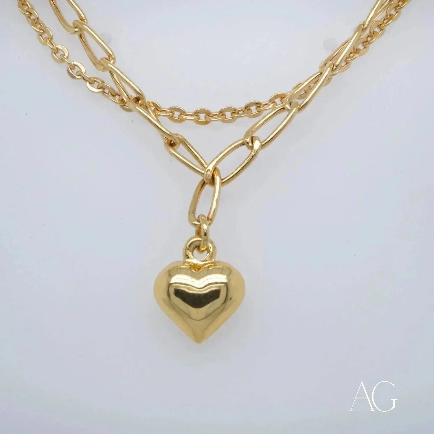 18K Gold Double Chain Anklet for Women - Elegant Luxury Ankle Bracelet Jewelry Gift for Her - Perfect for Weddings, Parties & Beach Vacations