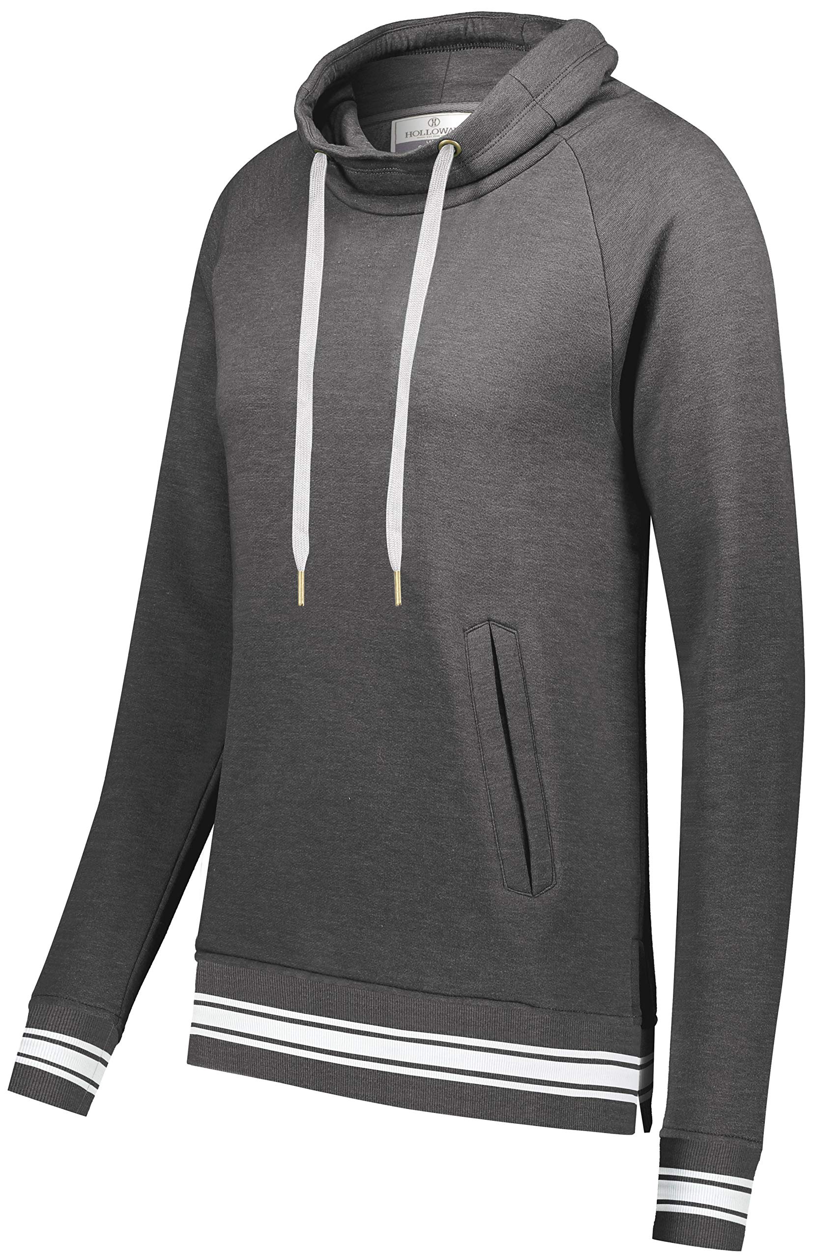 Holloway Women's All-American Funnel Neck Pullover Sweater - Cozy Casual Knit Top for Fall & Winter - Perfect for Office, Dates, and Weekend Outings