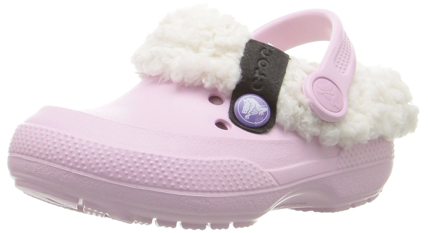 Crocs Kids' Blitzen II Lined Winter Clogs - Warm & Comfortable Waterproof Snow Boots for Boys & Girls - Perfect for Indoor & Outdoor Winter Activities, School, and Playtime