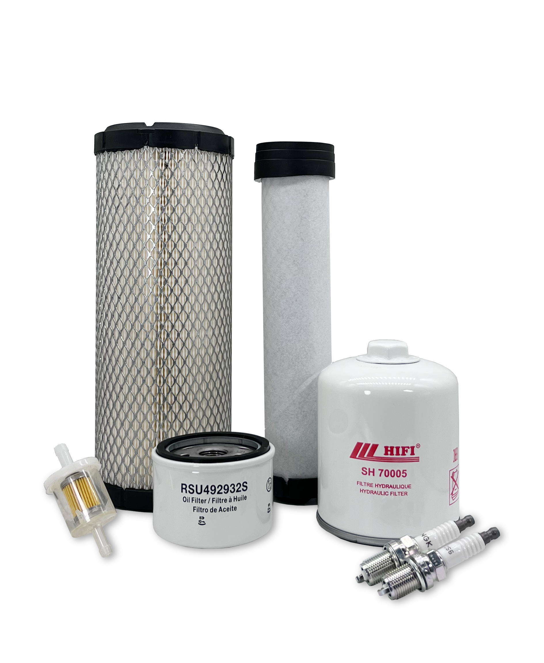 HERO® Replacement Air Oil Fuel Filters Kit for Scag STCII 61V 32BV Tiger Cat II Zero Turn Lawn Mower - Compatible with Scag Commercial Mowers - Perfect for Routine Maintenance & Tune-Ups