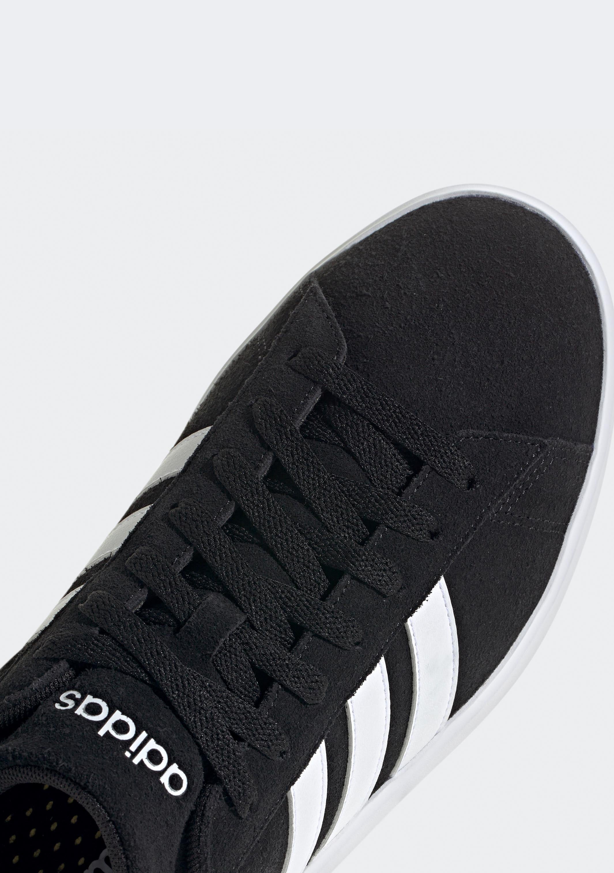 Adidas Men's Grand Court 2.0 Sneakers - Comfortable Casual Shoes for Walking, Running & Everyday Wear | Classic White Tennis Shoes for Men