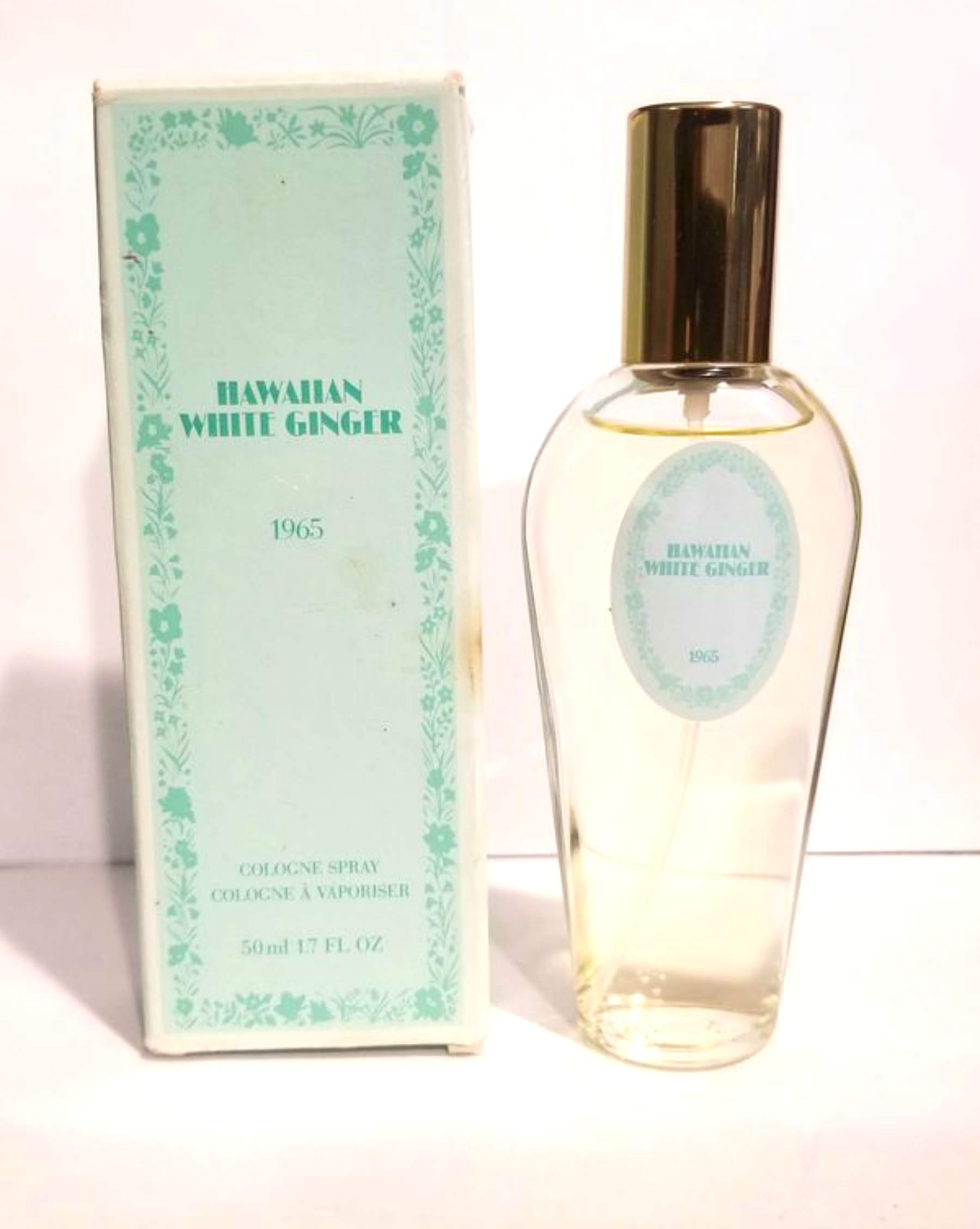 Avon Hawaiian White Ginger Cologne Spray for Women & Men - 1.7 oz Floral Tropical Fragrance - Perfect for Summer, Beach Vacations & Everyday Wear