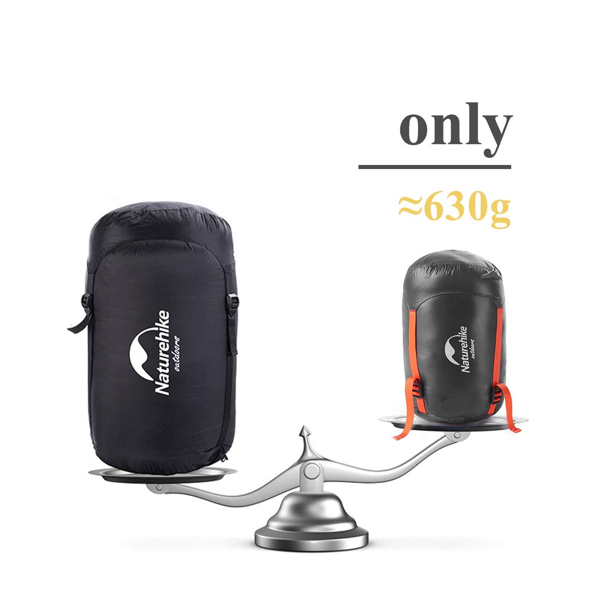 Naturehike 0 Degree Mummy Goose Down Sleeping Bag - Ultralight & Compact for Adults - Perfect for Winter Camping, Hiking, Backpacking & Cold Weather Adventures