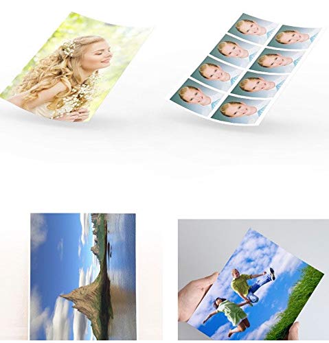 Premium 5x7 Inch High Glossy Photo Paper - 100 Sheets for Professional Printing, Photo Albums, Scrapbooking & Home Decor