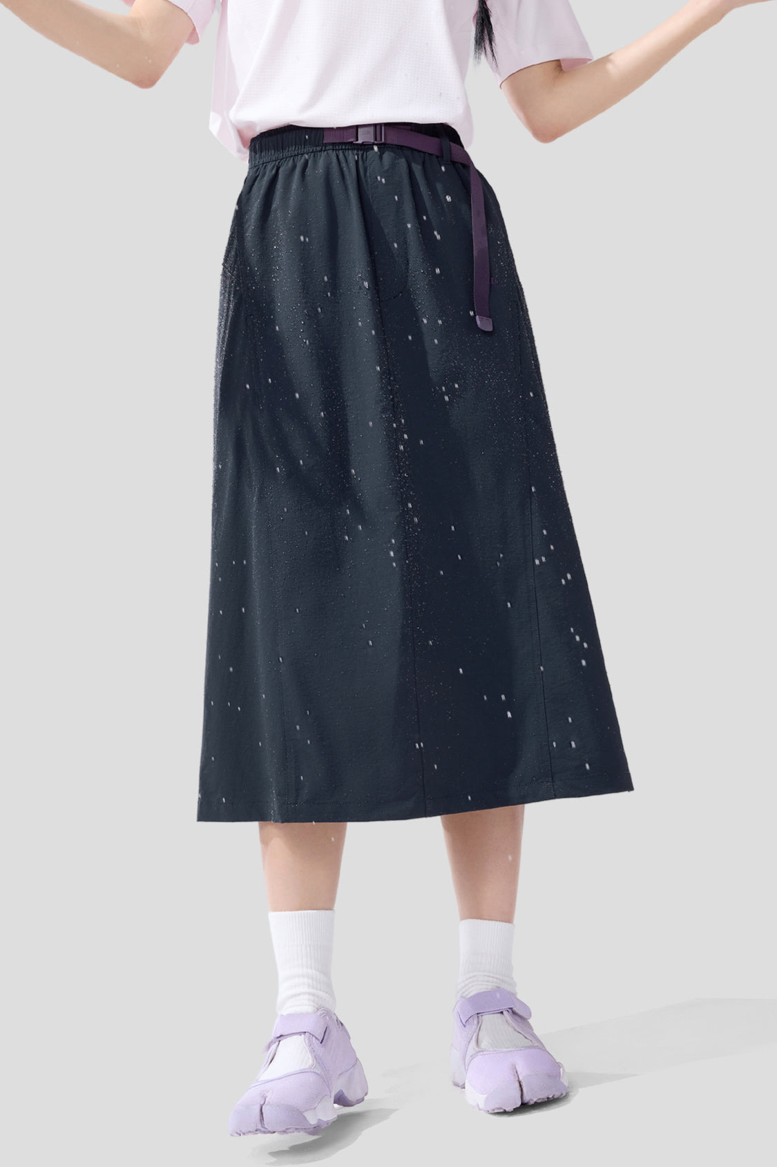 Aqua Women's Water Resistant Skirt UPF50+ Quick Dry Swim Skirt for Beach, Pool & Outdoor Activities