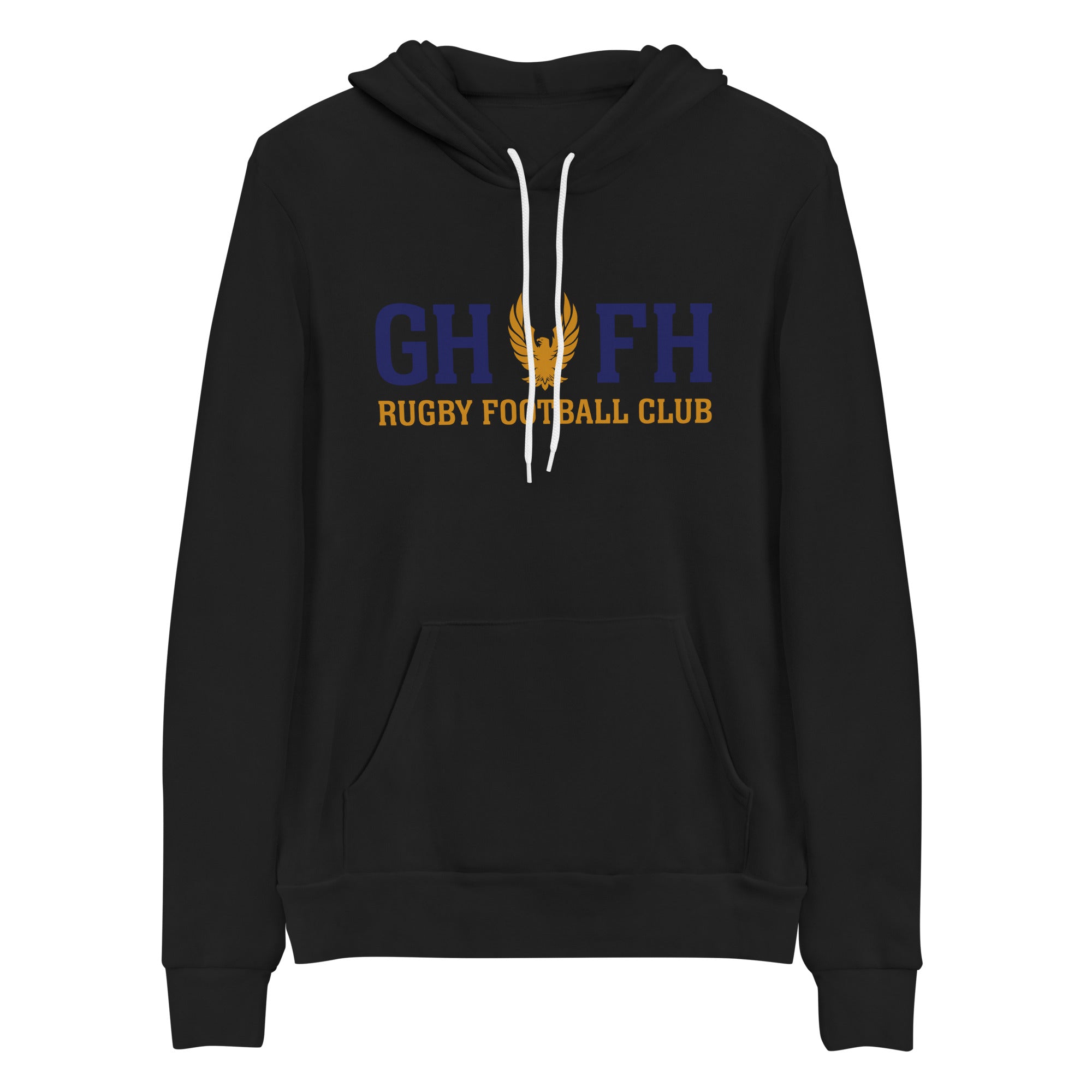 GHFH Rugby Social Hoodie - Men's & Women's Casual Pullover Sweatshirt | Comfortable & Stylish for Sports, Outdoors & Everyday Wear