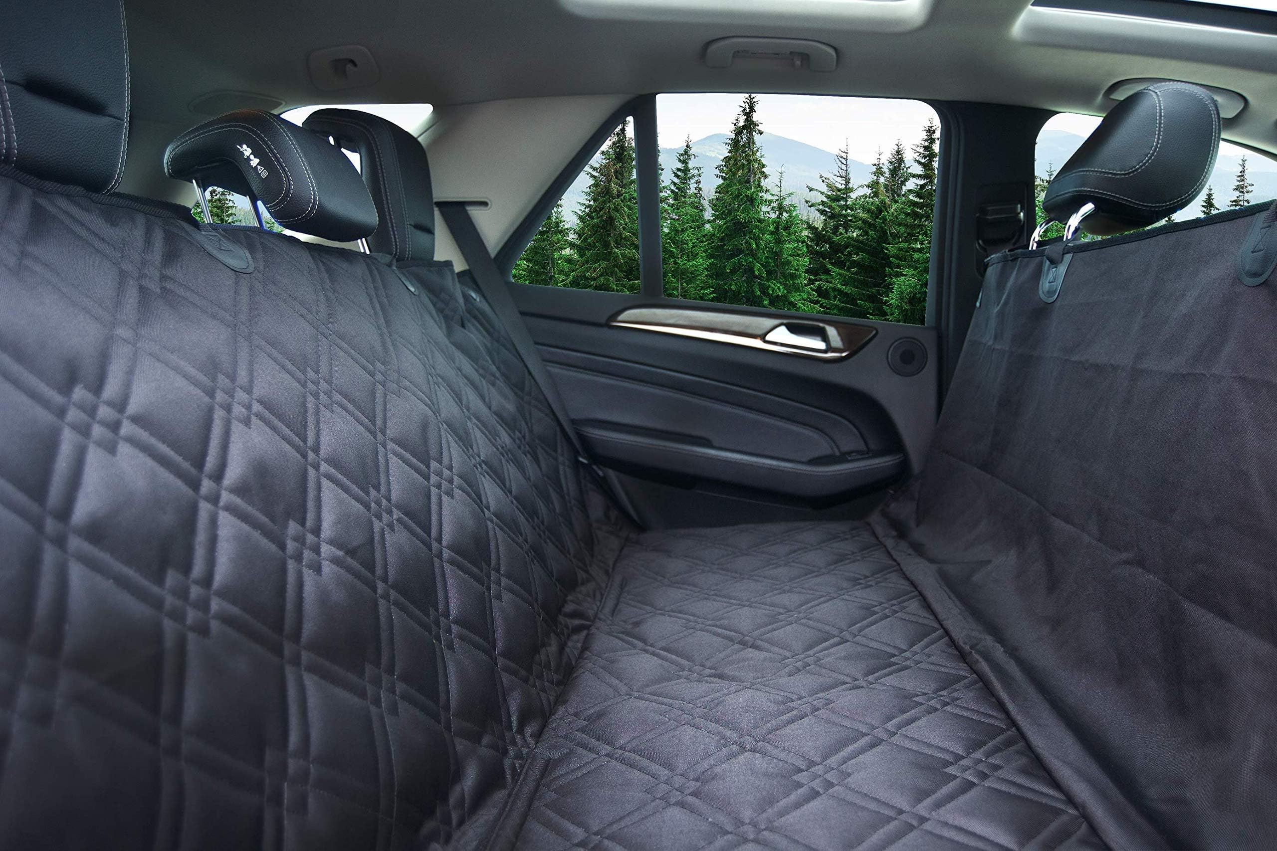 Bulldogology Waterproof Dog Car Seat Cover for SUV & Truck - 58