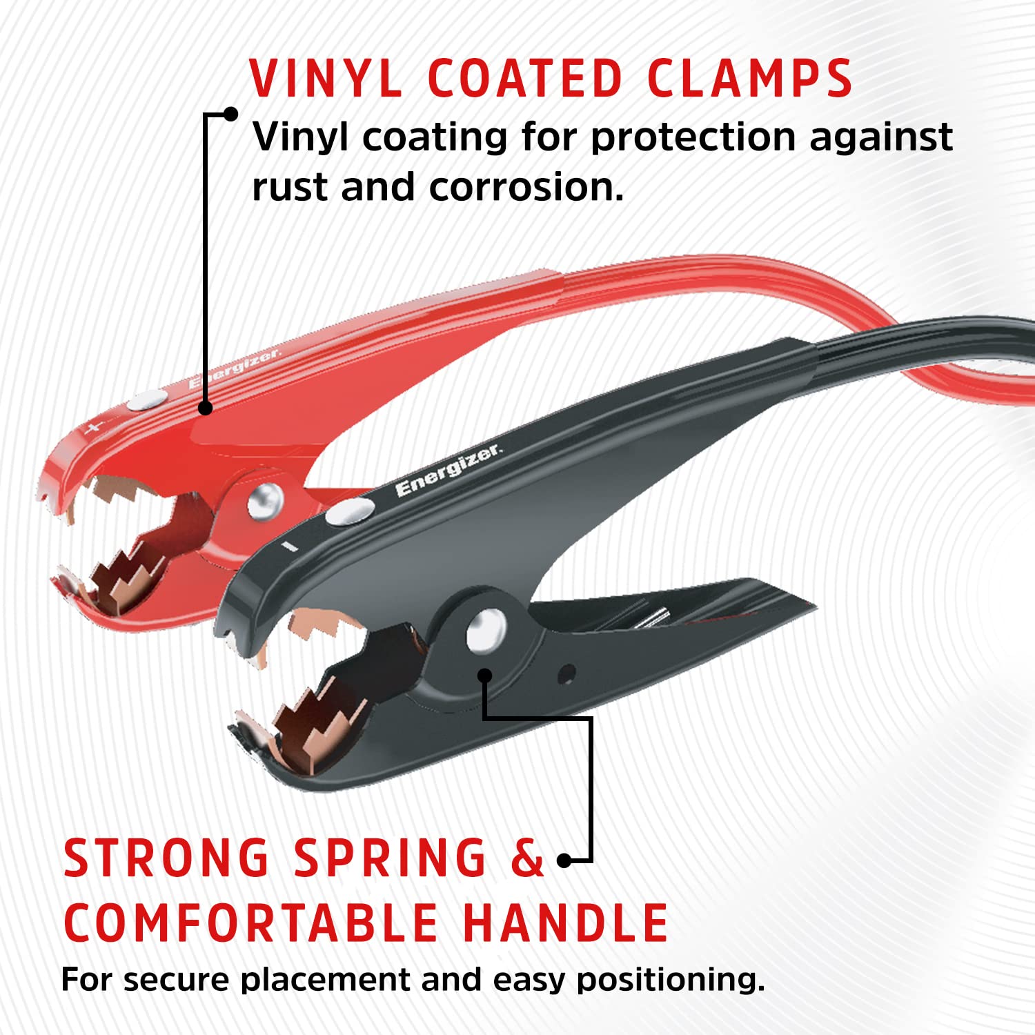 Energizer 30ft 1 Gauge 800A Heavy Duty Jumper Cables with Quick Connect Plug - Permanent Installation Kit for Trucks & SUVs (Gas 8L/Diesel 6L Engines) - Emergency Car Jump Start, Roadside Assistance, Winter Battery Boosting