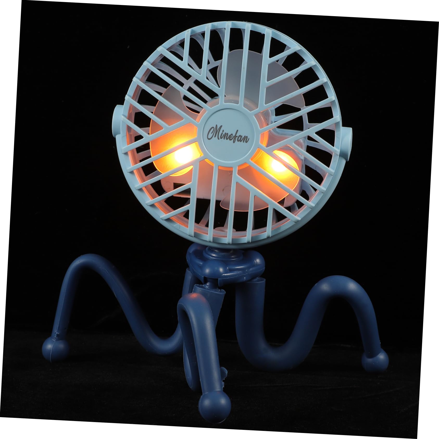 CIYODO Mini Clip Fan for Stroller - Portable Rechargeable Fan with 3 Speed Settings, Ultra Quiet for Baby, Office & Desk Use - Perfect for Strollers, Nursing Rooms, Workstations and Outdoor Activities