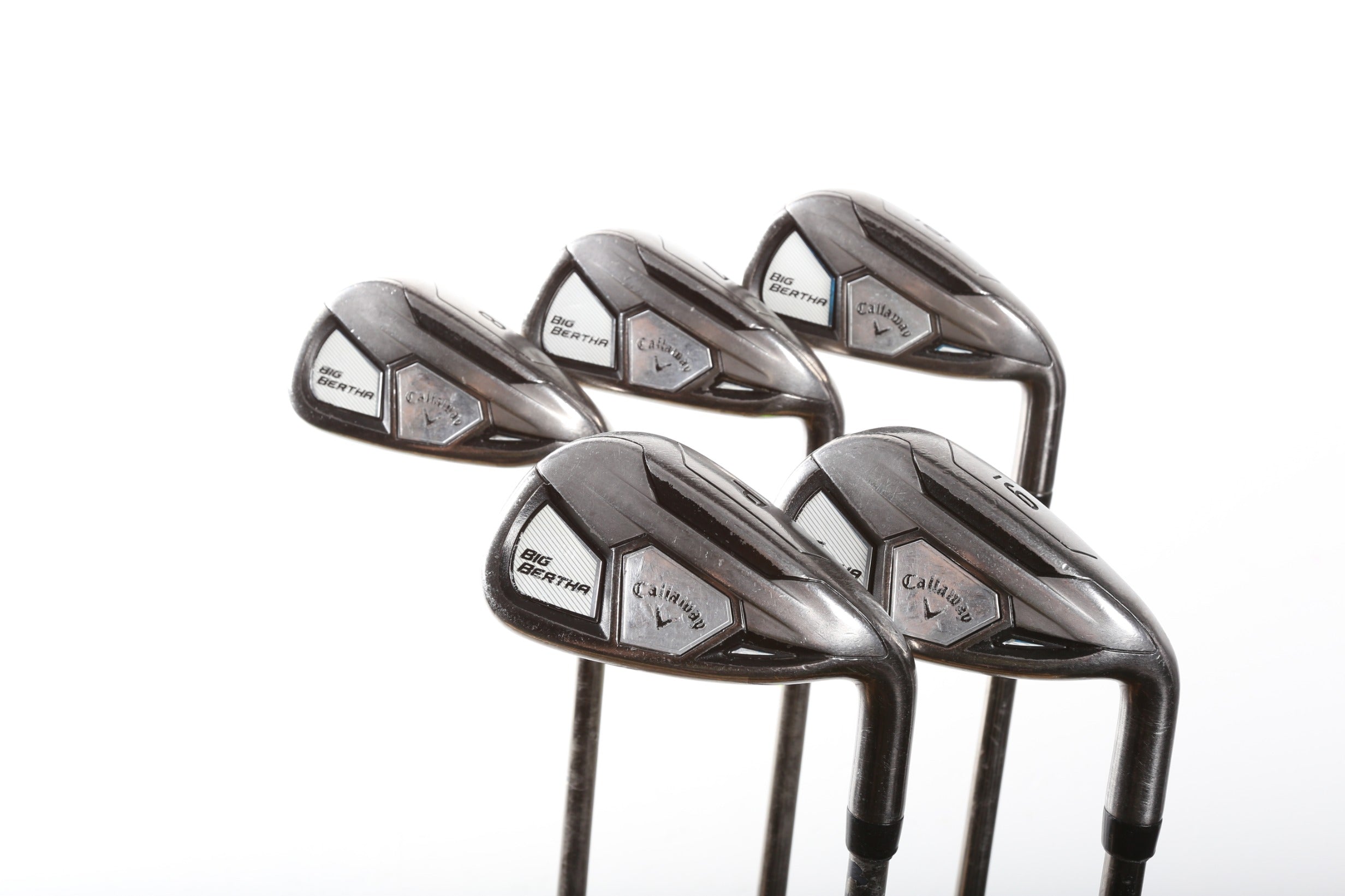 Used Callaway 2015 Big Bertha Women's Golf Iron Set - Right Handed 6-PW Ladies Flex - Perfect for Beginners & Casual Golfers