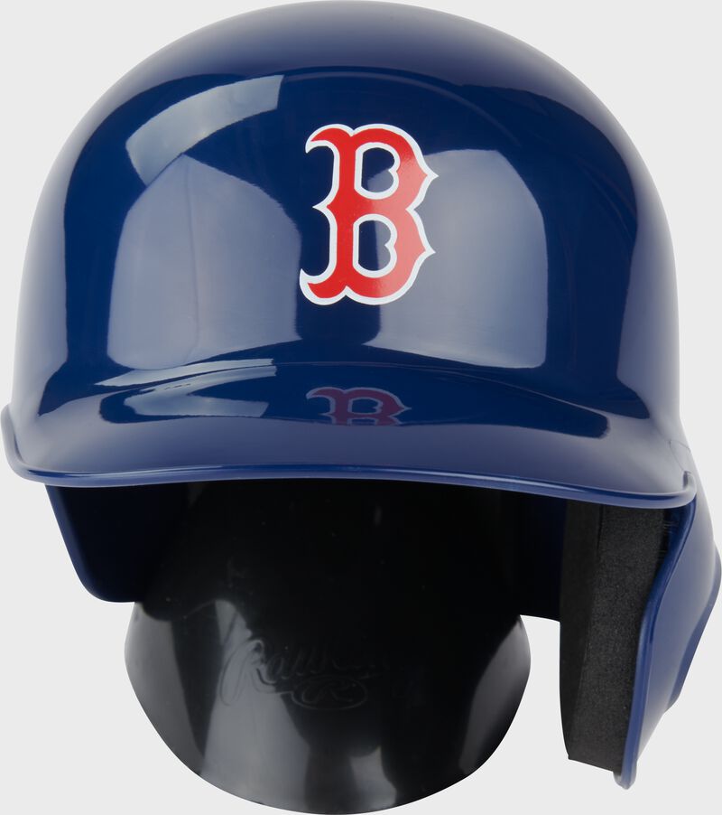 Boston Red Sox Official MLB Mini Batting Helmet - Collectible Baseball Memorabilia for Fans & Display - Perfect for Home Decor, Sports Gifts & Game Day Accessories