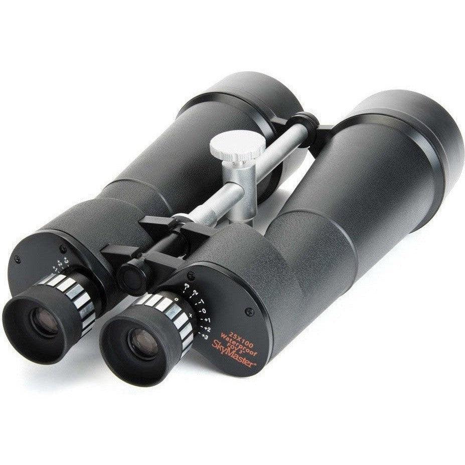 Celestron SkyMaster 25x100 Porro Prism Binoculars - High Power Astronomy Binoculars for Stargazing, Bird Watching & Long Distance Viewing - Perfect for Outdoor Adventures, Travel & Night Sky Observation
