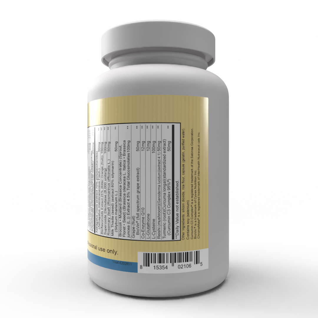 Oxi Plus Antioxidant Supplement (120 Capsules) - Broad Spectrum Formula for Immune Support & Cellular Health* | Daily Wellness Boost for Active Lifestyles