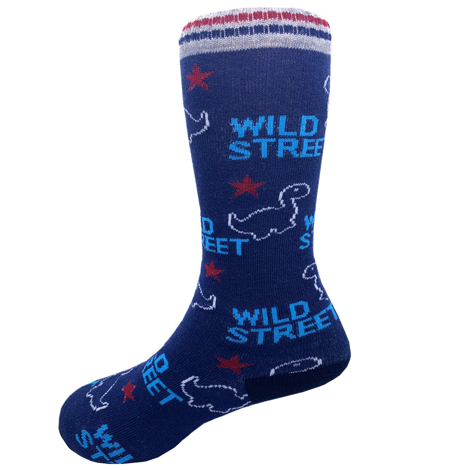 Dinosaur Boys Knee High Tube Socks - 8 Pack Comfortable Cotton Stockings for School, Sports & Everyday Wear