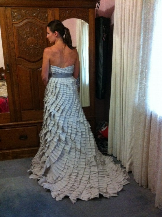 BHLDN Bexley Pleated Fantasy Gown - Elegant Wedding Dress for Brides, Prom & Formal Events