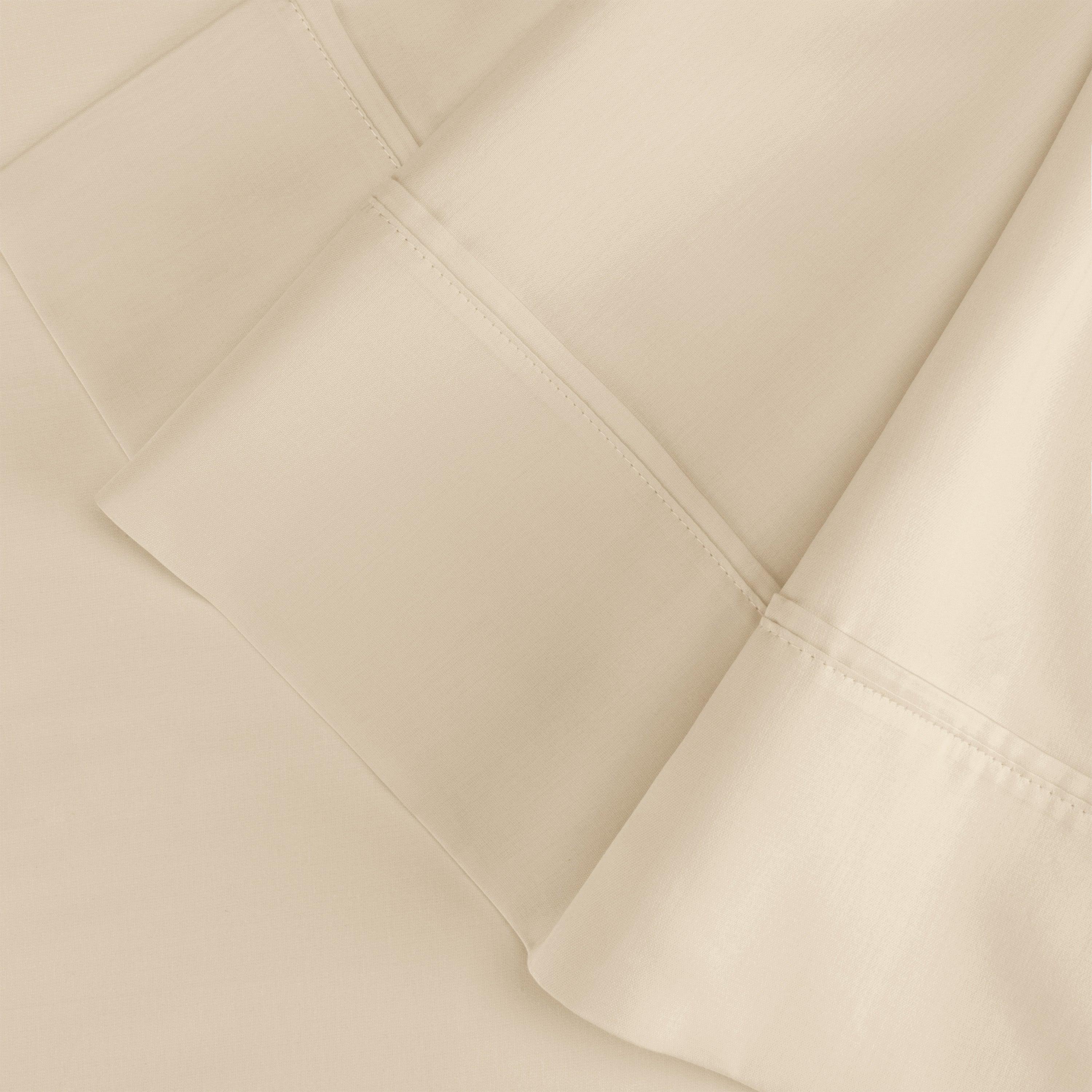 Premium 400 Thread Count Egyptian Cotton Pillowcase Set of 2 - Ultra Soft & Breathable Bedding for Luxury Hotels & Home Use