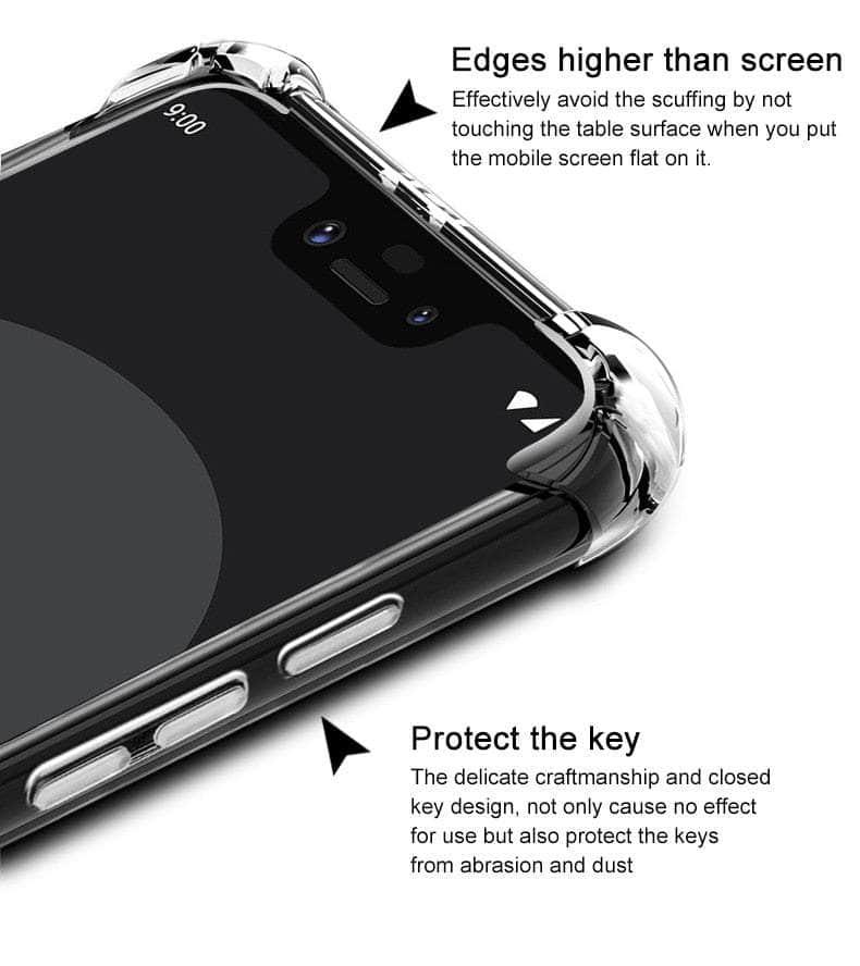 Shockproof Pixel 7 Case with Airbag Technology - Soft Silicone TPU Phone Cover for Google Pixel 7 - Perfect for Outdoor Activities, Travel & Daily Protection